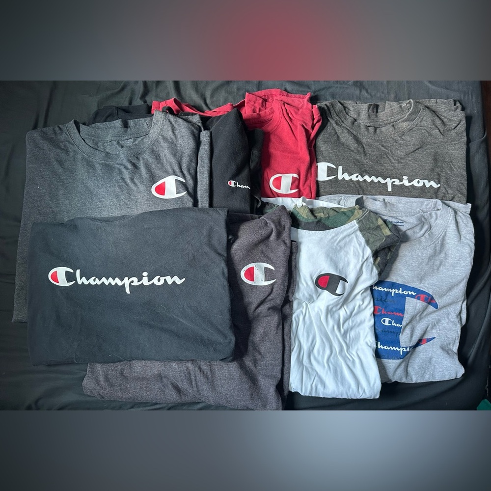 4XL Champion Shirts bundle